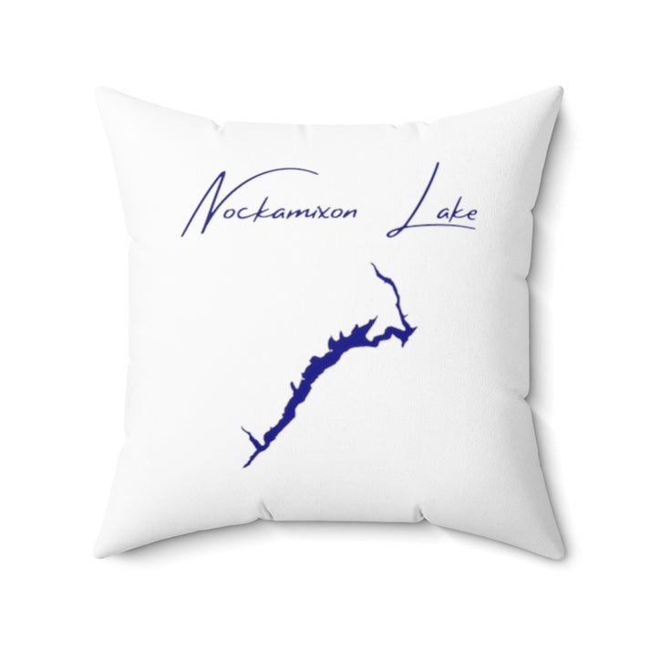 Pennsylvania  Nockamixon  Lake  Pillow  front  position  view  from  back  20  x  20.webp