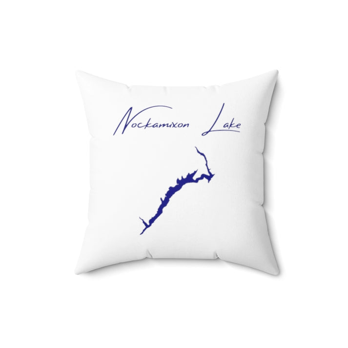 Pennsylvania  Nockamixon  Lake  Pillow  front  position  view  from  front  16  x  16.webp