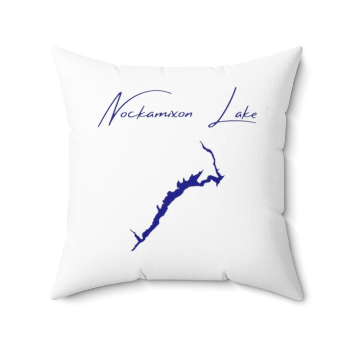 Pennsylvania  Nockamixon  Lake  Pillow  front  position  view  from  front  20  x  20.webp