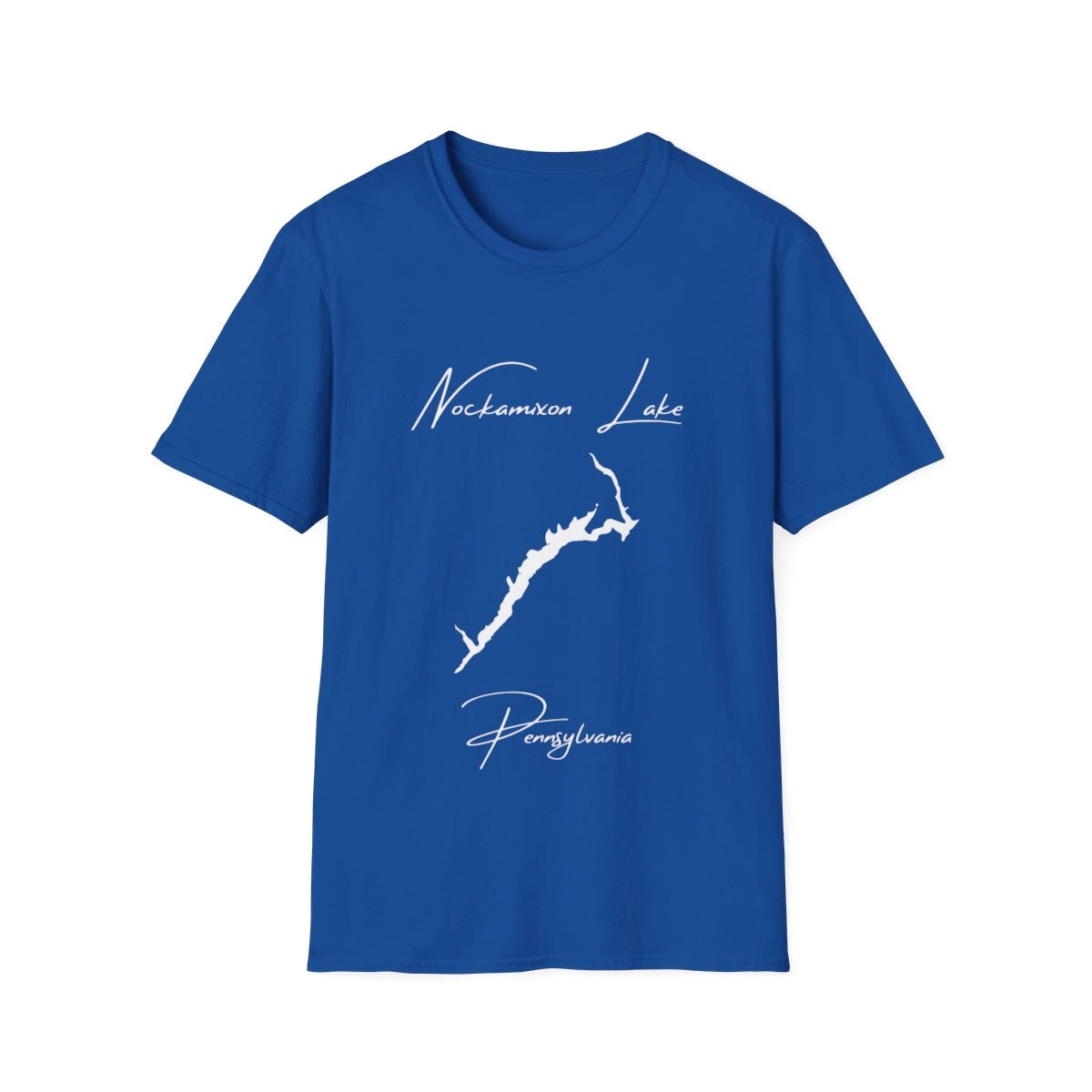 Pennsylvania  Nockamixon  Lake  T-shirt  front  position  view  from  front  royal.webp
