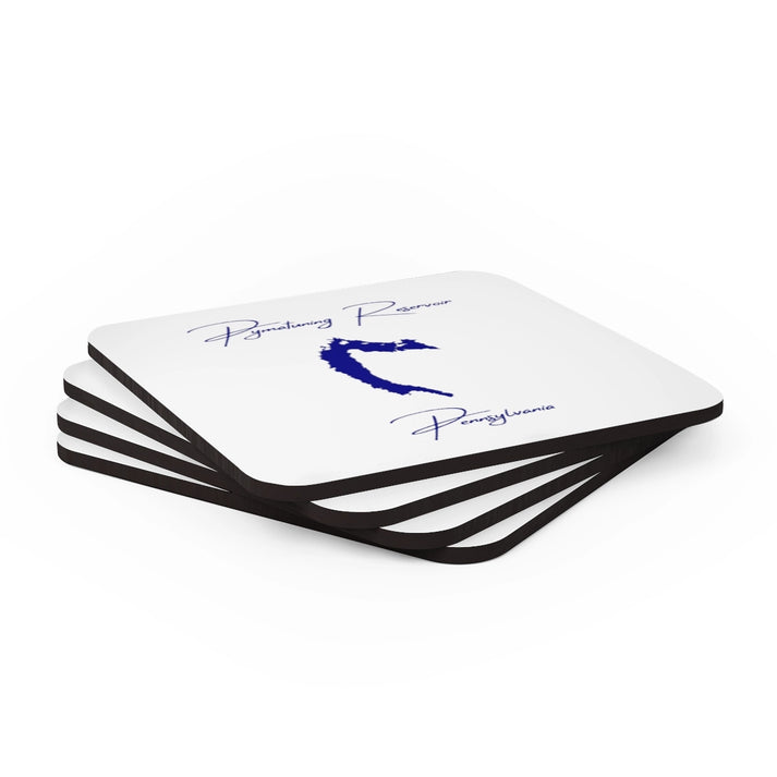 Pennsylvania  Pymatuning  Reservoir  Coaster  Set  front  position  view  from  stacked  3.75  x  3.75.webp