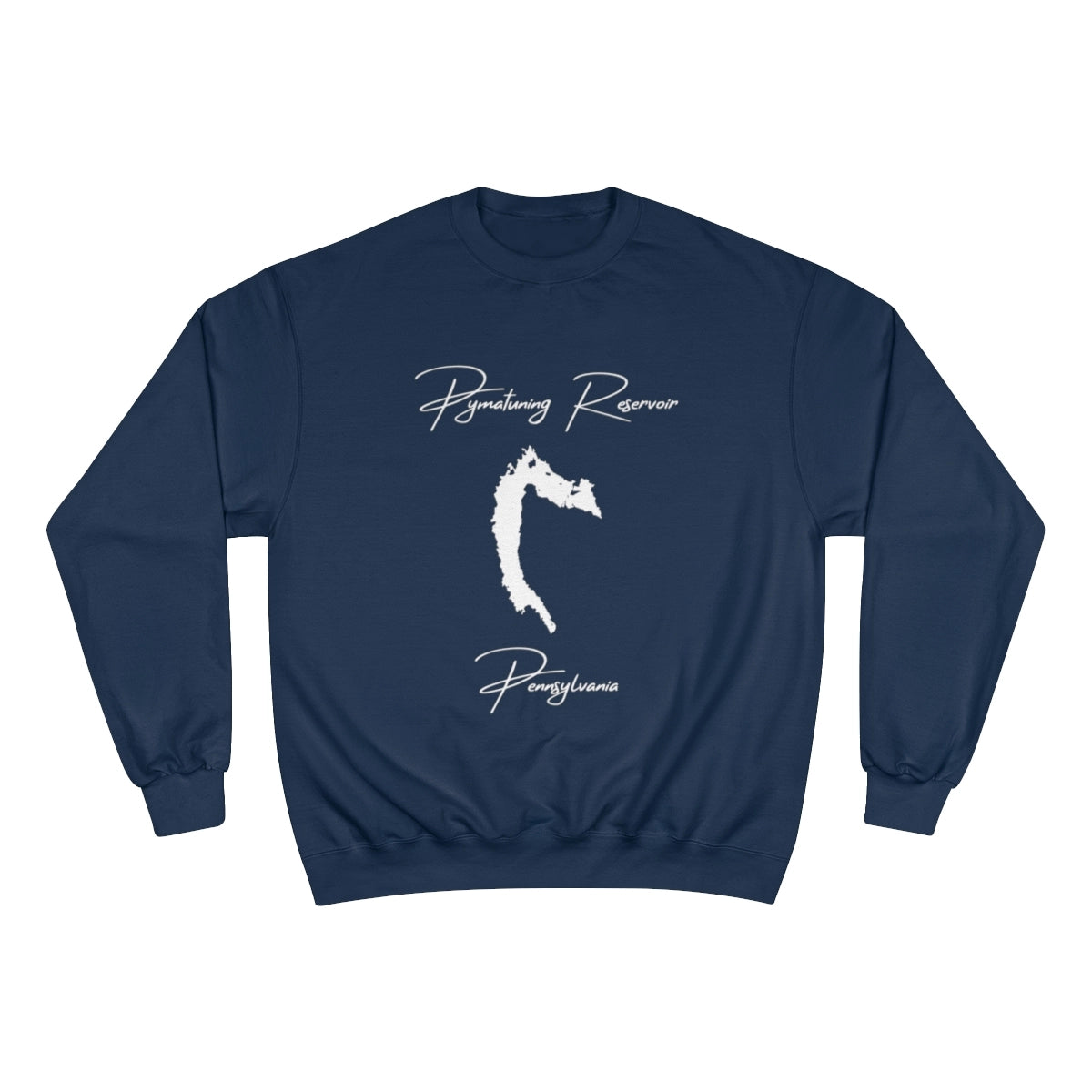 Pennsylvania  Pymatuning  Reservoir  Sweatshirt  front  position  view  from  front  navy.webp