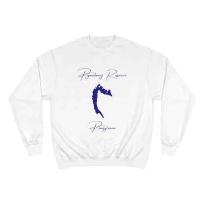 Pennsylvania  Pymatuning  Reservoir  Sweatshirt  front  position  view  from  front  white.webp