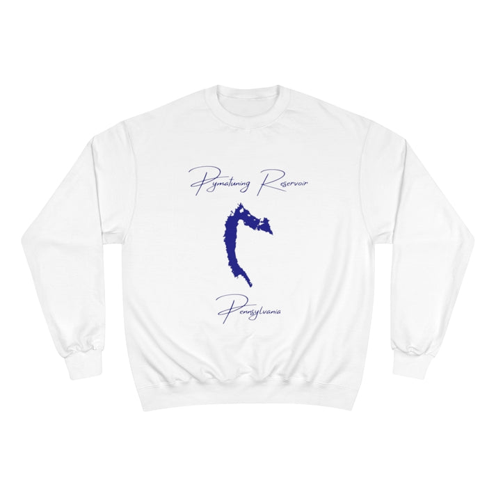 Pennsylvania  Pymatuning  Reservoir  Sweatshirt  front  position  view  from  front  white.webp