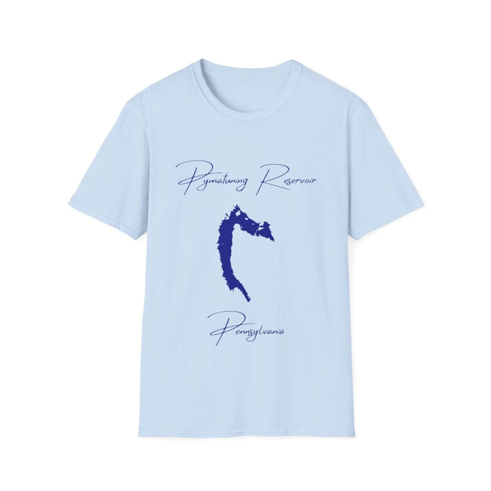 Pennsylvania  Pymatuning  Reservoir  T-shirt  front  position  view  from  front  light  blue.webp