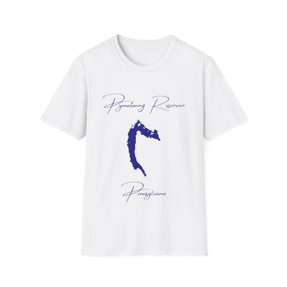 Pennsylvania  Pymatuning  Reservoir  T-shirt  front  position  view  from  front  white.webp