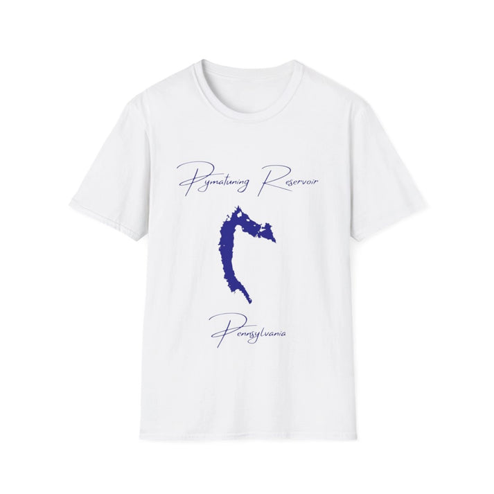 Pennsylvania  Pymatuning  Reservoir  T-shirt  front  position  view  from  front  white.webp