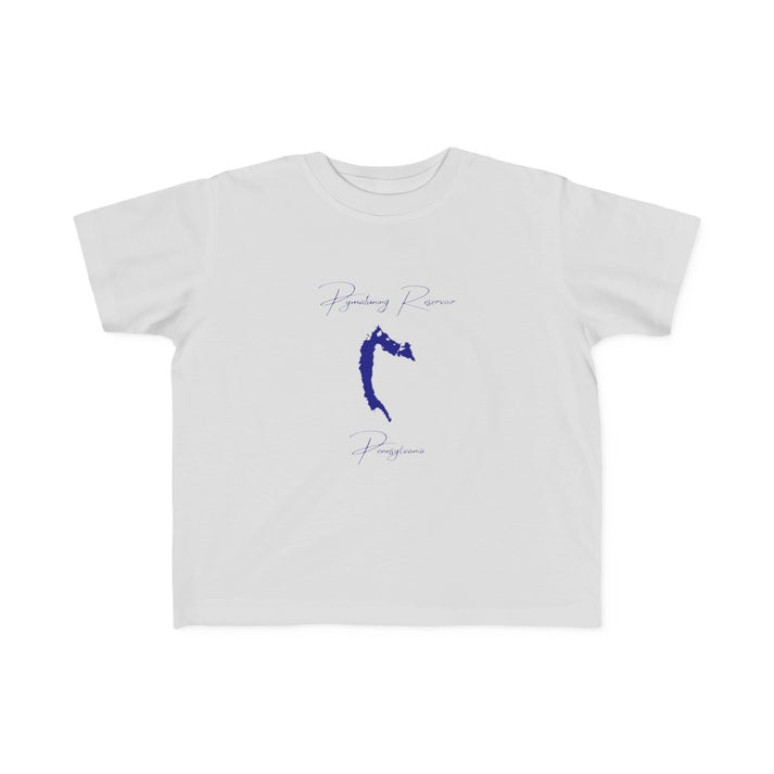 Pennsylvania  Pymatuning  Reservoir  Toddler  T-shirt  front  position  view  from  front  silver.webp