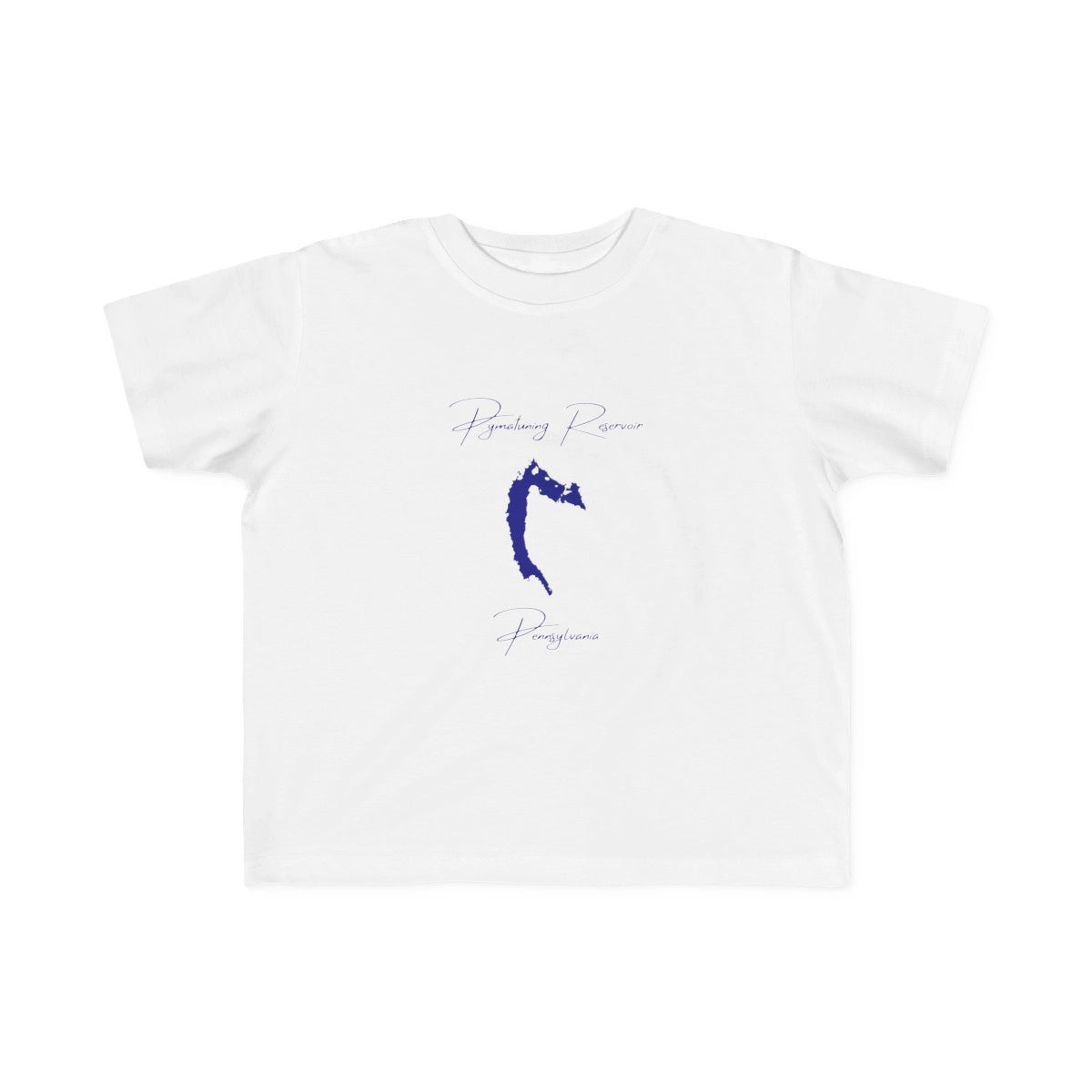 Pennsylvania  Pymatuning  Reservoir  Toddler  T-shirt  front  position  view  from  front  white.webp