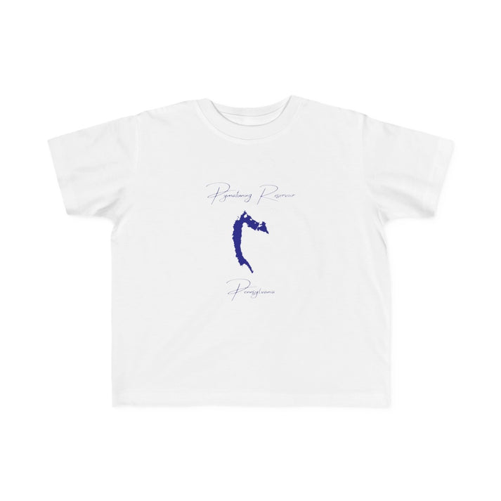 Pennsylvania  Pymatuning  Reservoir  Toddler  T-shirt  front  position  view  from  front  white.webp