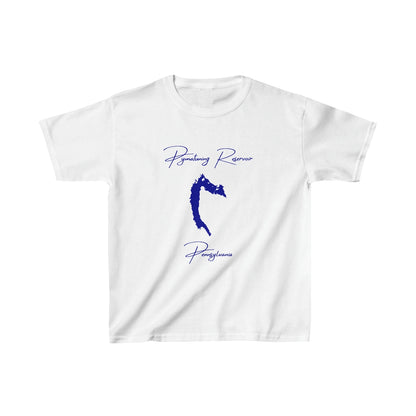 Pennsylvania  Pymatuning  Reservoir  Youth  T-shirt  front  position  view  from  front  white.webp