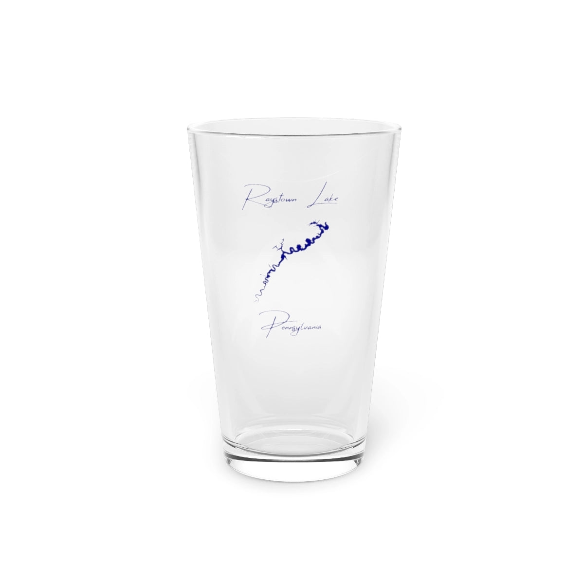 Pennsylvania  Raystown  Lake  16oz  Pint  Glass  front  position  view  from  front  16oz.webp