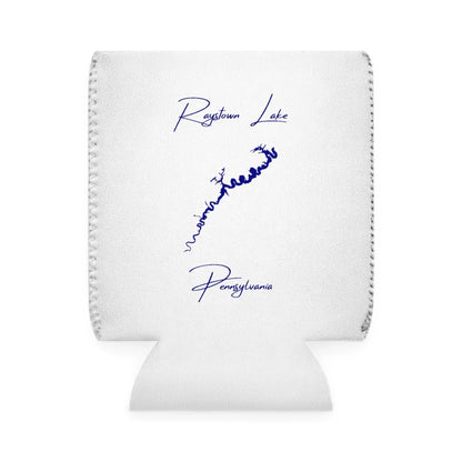 Pennsylvania  Raystown  Lake  Can  Koozie  front  position  view  from  front-1  white.webp