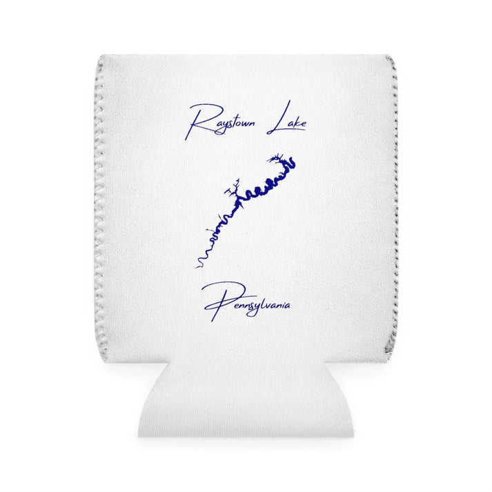 Pennsylvania  Raystown  Lake  Can  Koozie  front  position  view  from  front-1  white.webp