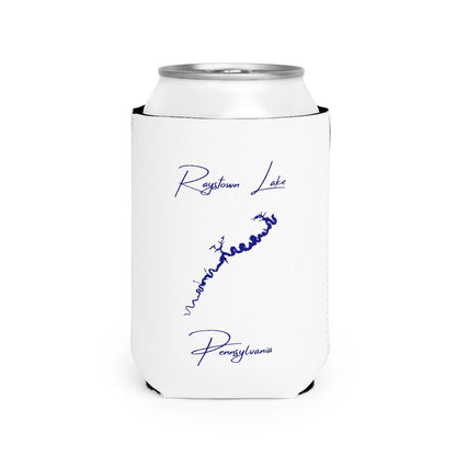 Pennsylvania  Raystown  Lake  Can  Koozie  front  position  view  from  front-2  white.webp