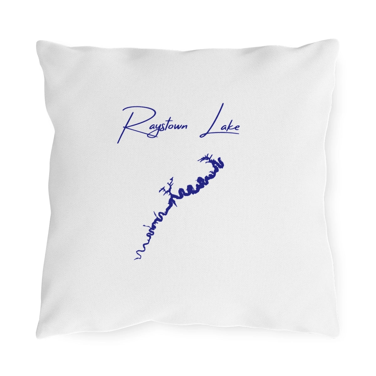 Pennsylvania  Raystown  Lake  Outdoor  Pillow  front  position  view  from  front  16  x  16.webp