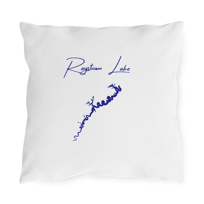Pennsylvania  Raystown  Lake  Outdoor  Pillow  front  position  view  from  front  16  x  16.webp