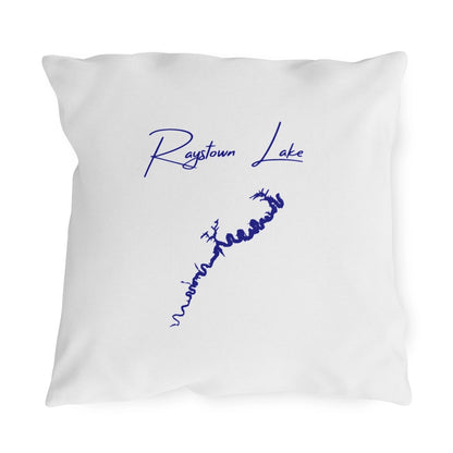 Pennsylvania  Raystown  Lake  Outdoor  Pillow  front  position  view  from  front  18  x  18.webp