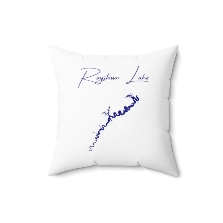 Pennsylvania  Raystown  Lake  Pillow  front  position  view  from  front  16  x  16.webp