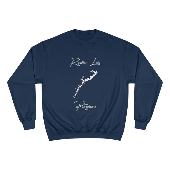 Pennsylvania  Raystown  Lake  Sweatshirt  front  position  view  from  front  navy.webp