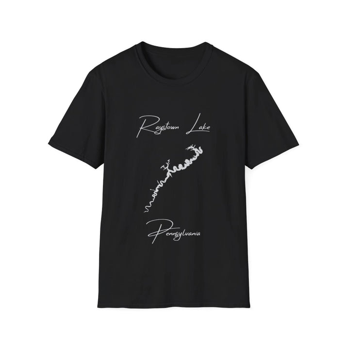 Pennsylvania  Raystown  Lake  T-shirt  front  position  view  from  front  black.webp