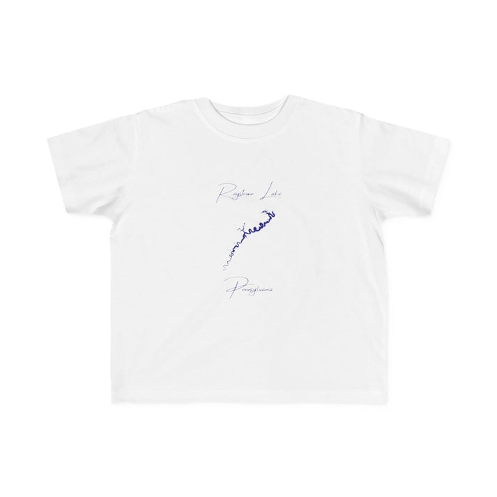 Pennsylvania  Raystown  Lake  Toddler  T-shirt  front  position  view  from  front  white.webp