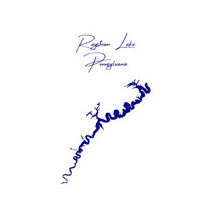 Pennsylvania  Raystown  Lake  Vinyl  Decal  other  position  view  from  front  4  x  6.webp