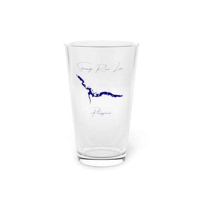 Pennsylvania  Shenango  River  Lake  16oz  Pint  Glass  front  position  view  from  front  16oz.webp