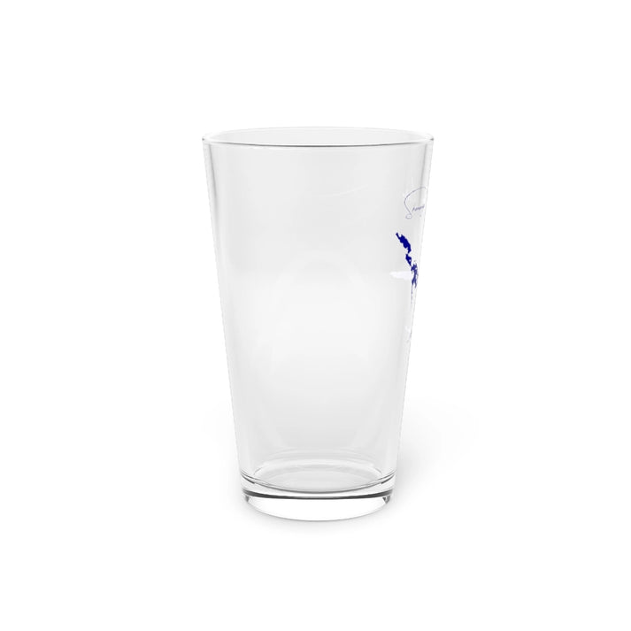 Pennsylvania  Shenango  River  Lake  16oz  Pint  Glass  front  position  view  from  left  16oz.webp