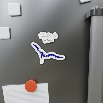 Pennsylvania  Shenango  River  Lake  Die  Cut  Magnet  front  position  view  from  context-1  4  x  4.webp