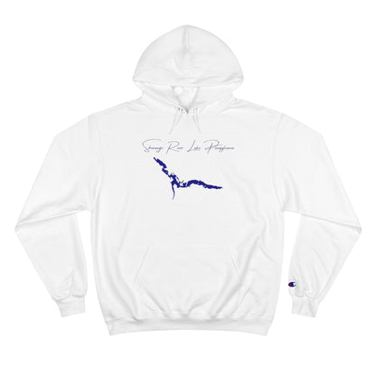 Pennsylvania  Shenango  River  Lake  Hoodie  front  position  view  from  front  white.webp
