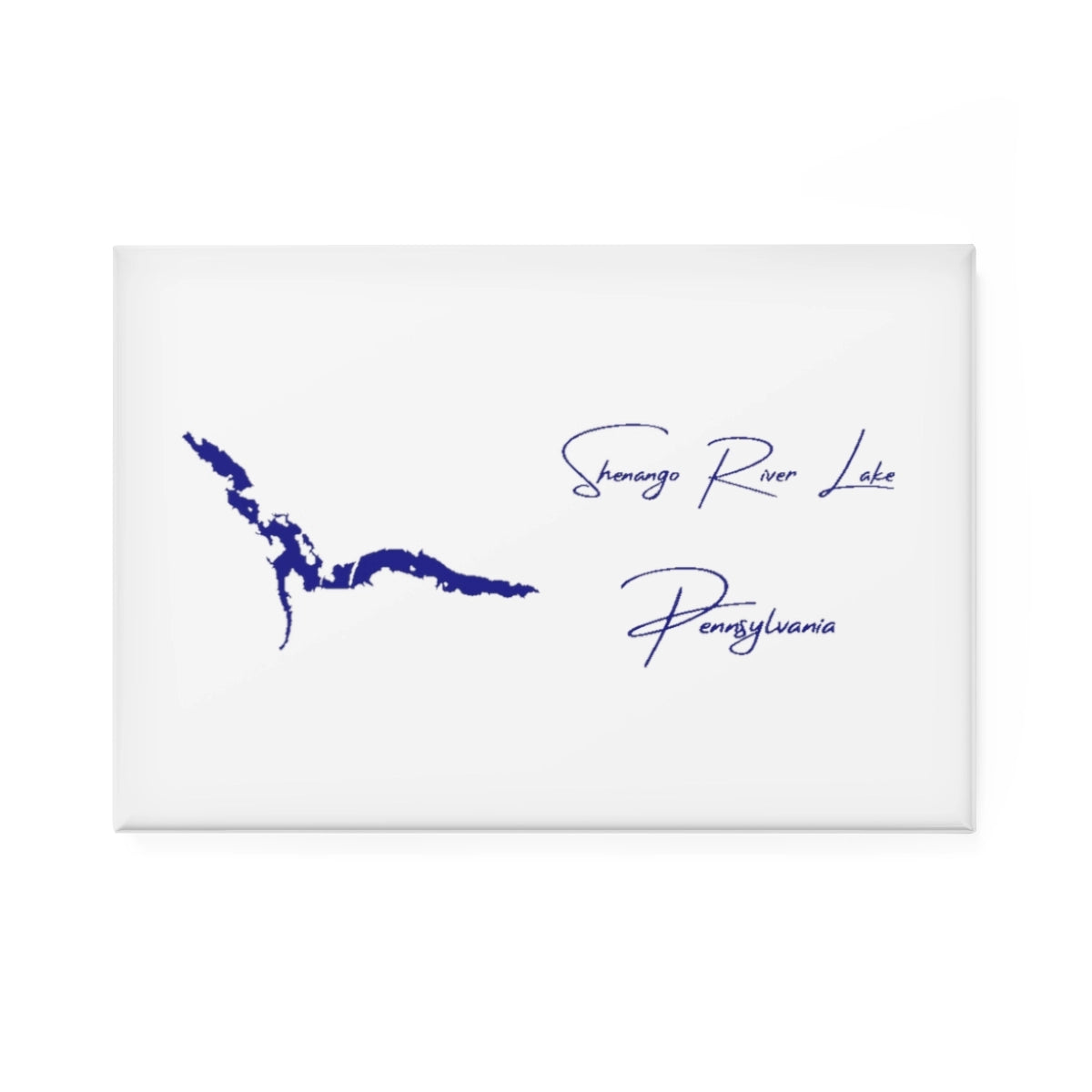 Pennsylvania  Shenango  River  Lake  Magnet  front  position  view  from  front  2  x  3.webp