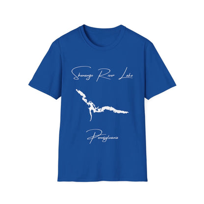 Pennsylvania  Shenango  River  Lake  T-shirt  front  position  view  from  front  royal.webp