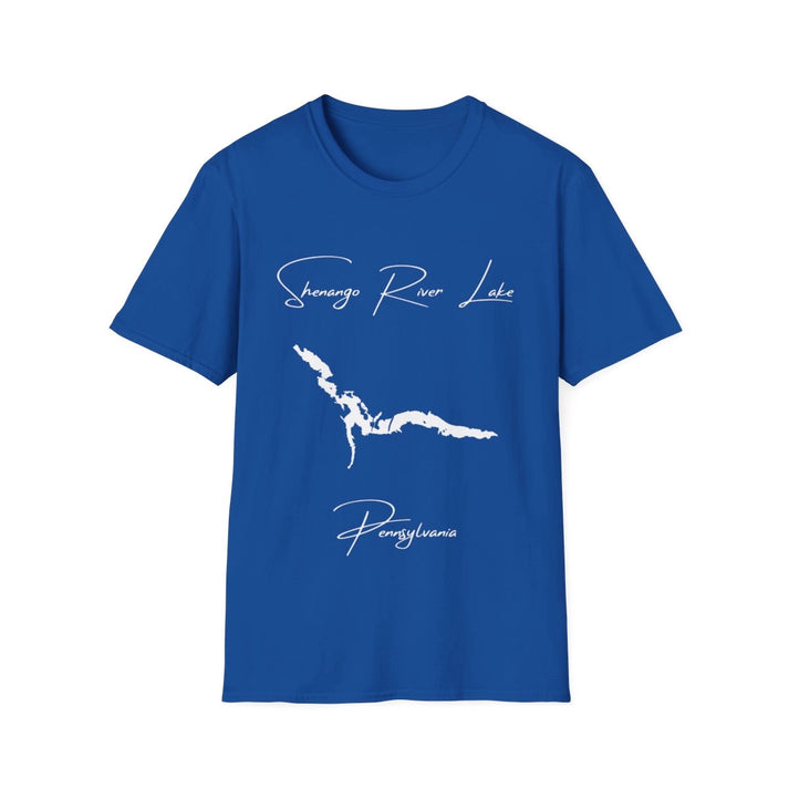 Pennsylvania  Shenango  River  Lake  T-shirt  front  position  view  from  front  royal.webp