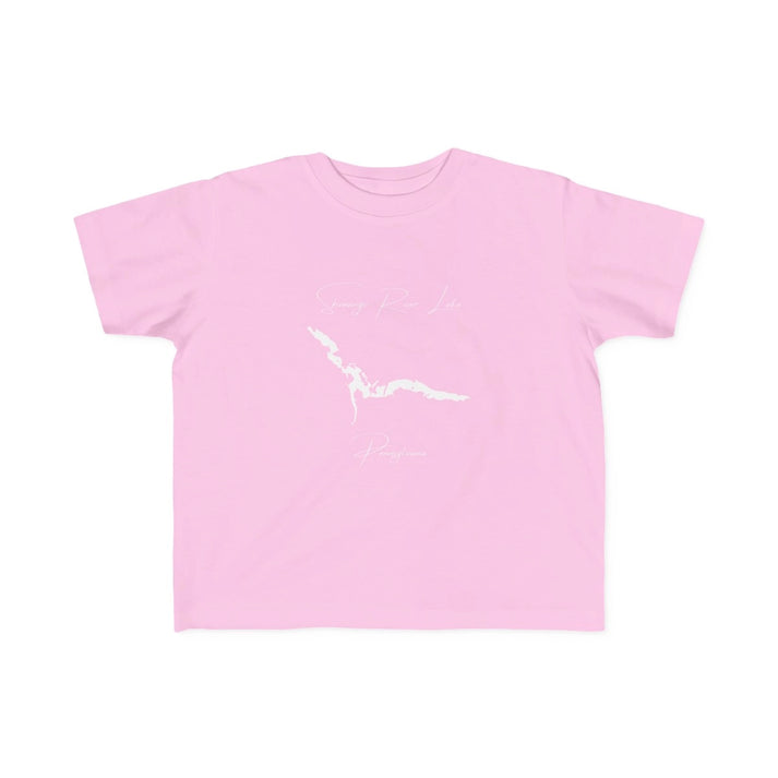 Pennsylvania  Shenango  River  Lake  Toddler  T-shirt  front  position  view  from  front  pink.webp