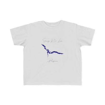 Pennsylvania  Shenango  River  Lake  Toddler  T-shirt  front  position  view  from  front  silver.webp