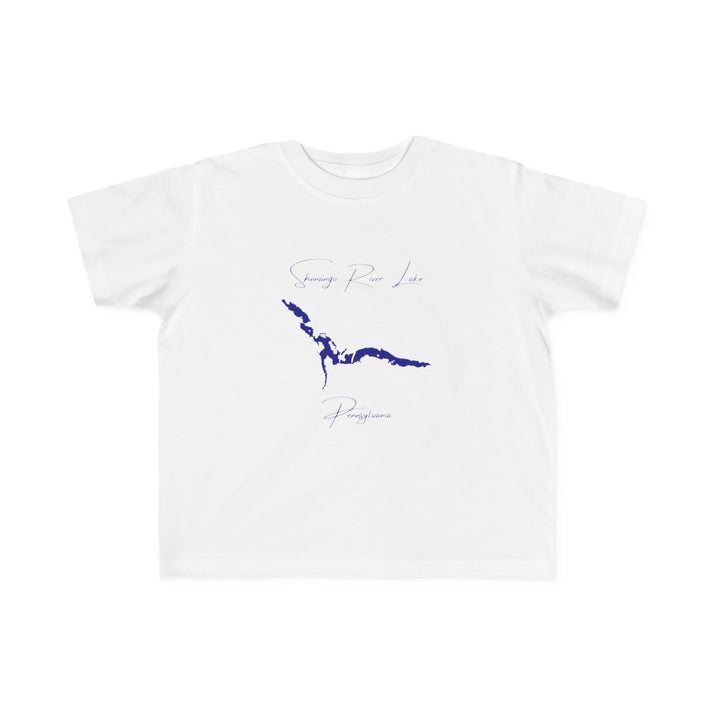 Pennsylvania  Shenango  River  Lake  Toddler  T-shirt  front  position  view  from  front  white.webp