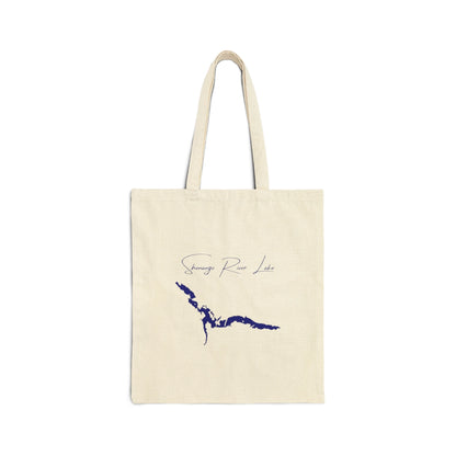 Pennsylvania  Shenango  River  Lake  Tote  Bag  back  position  view  from  back  15  x  16.webp