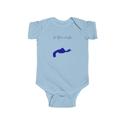 Pennsylvania  Tioga-Hammond  Lakes  Onesie  front  position  view  from  front  light  blue.webp