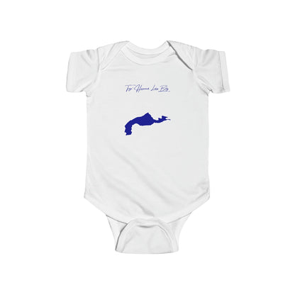 Pennsylvania  Tioga-Hammond  Lakes  Onesie  front  position  view  from  front  white.webp