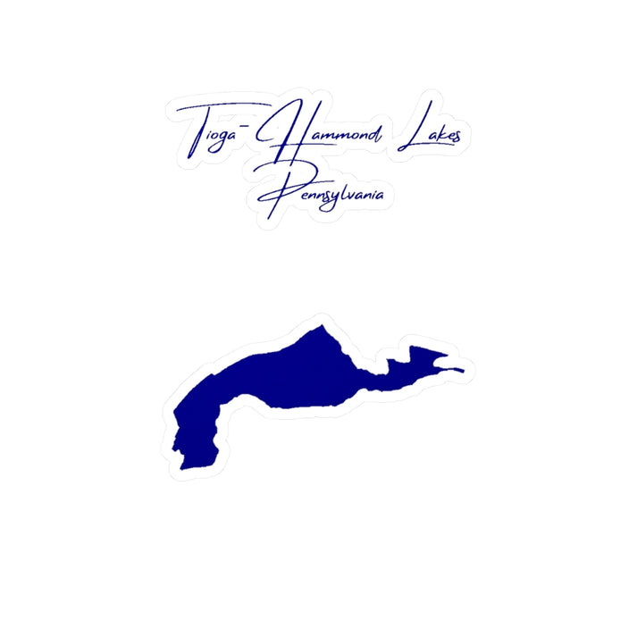 Pennsylvania  Tioga-Hammond  Lakes  Vinyl  Decal  other  position  view  from  front  4  x  6.webp