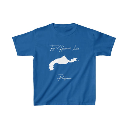 Pennsylvania  Tioga-Hammond  Lakes  Youth  T-shirt  front  position  view  from  front  royal.webp