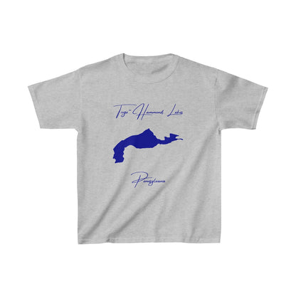 Pennsylvania  Tioga-Hammond  Lakes  Youth  T-shirt  front  position  view  from  front  sport  grey.webp