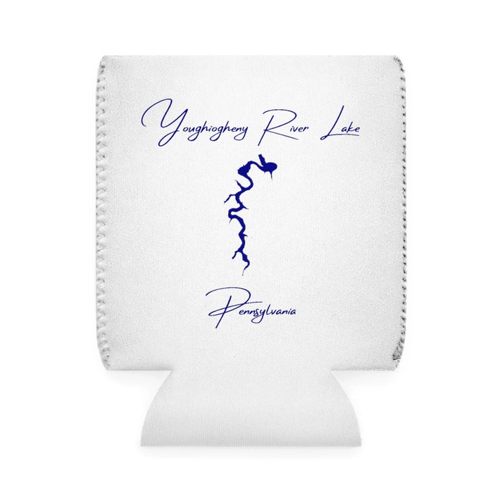 Pennsylvania  Youghiogheny  River  Lake  Can  Koozie  front  position  view  from  front-1  white.webp