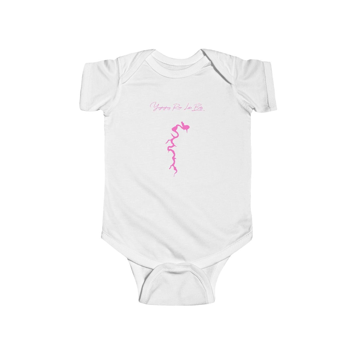 Pennsylvania  Youghiogheny  River  Lake  Onesie  front  position  view  from  front  white.webp