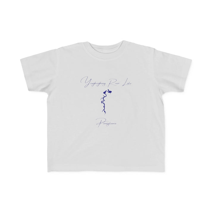 Pennsylvania  Youghiogheny  River  Lake  Toddler  T-shirt  front  position  view  from  front  silver.webp