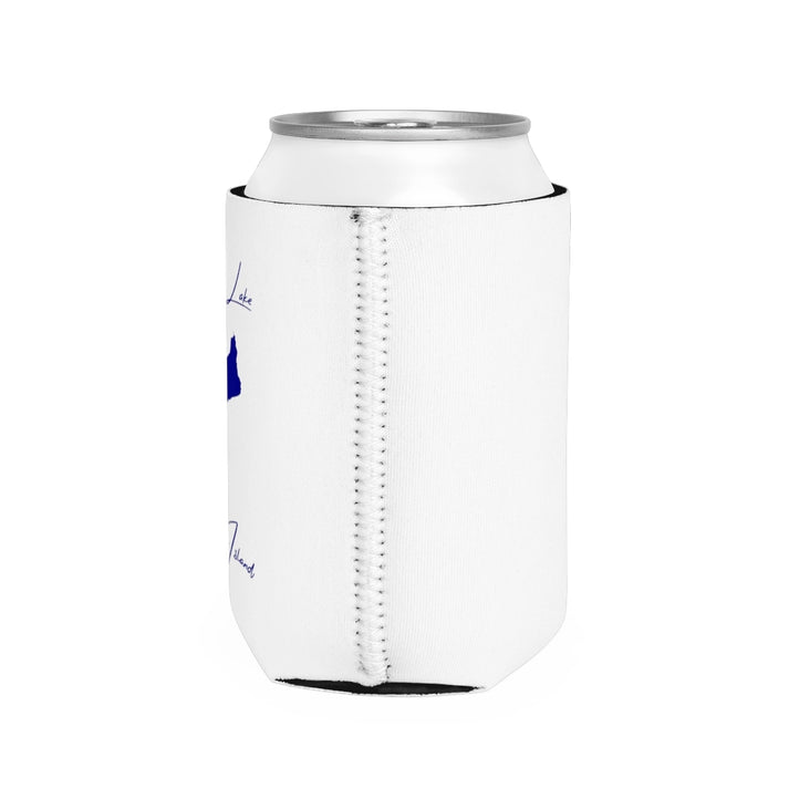 Rhode  Island  Boone  Lake  Can  Koozie  all  position  view  from  right  white.webp
