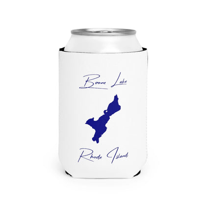 Rhode  Island  Boone  Lake  Can  Koozie  front  position  view  from  front-2  white.webp