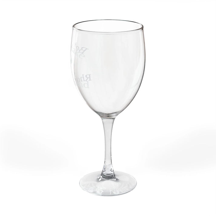 Rhode  Island  Boone  Lake  Engraved  Wine  Glass  other  position  view  from  left  10.5oz.webp