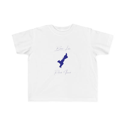 Rhode  Island  Boone  Lake  Toddler  T-shirt  front  position  view  from  front  white.webp